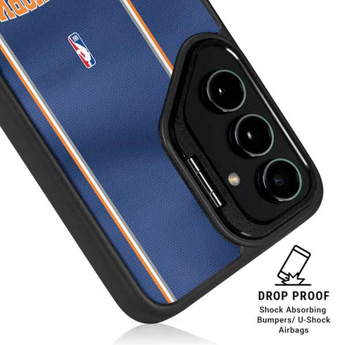 NBA New York Knicks Jersey Galaxy S25 Ultra Kickstand Case